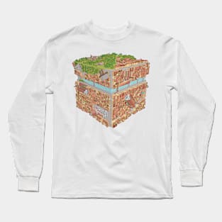 Florence Cube 3 Long Sleeve T-Shirt